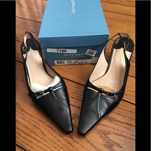 Amalfi Black dress shoes